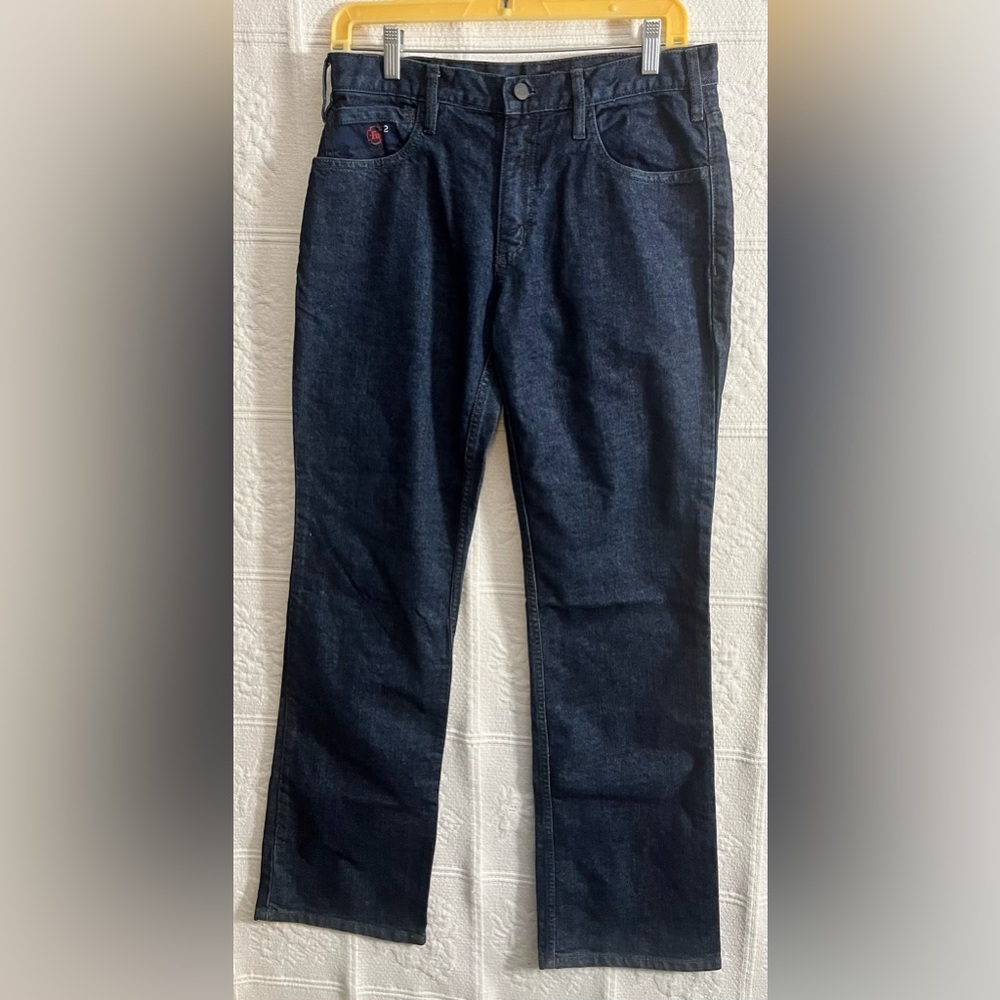 Benchmark Blue Straight Leg Jeans Size 4 Fire Resistant 281 HRC 2
